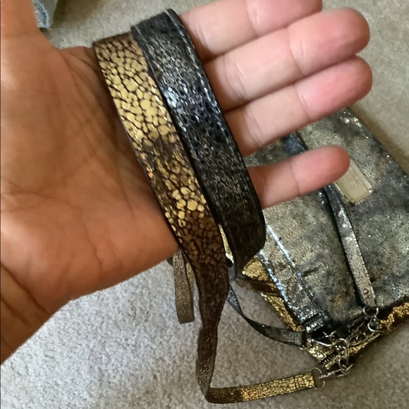 UK style French Crossbody bags gold silver silver bundle (2) pie bundle - Picture 11 of 16